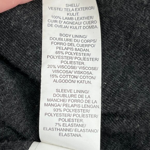 Lucky Brand Green Zip Leather Jacket | Size M - Picture 7 of 12